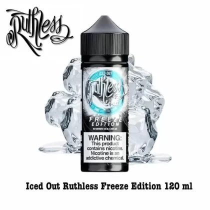 Ruthless iced out freeze edition 120ml | Ruthless vape liquids