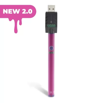 Twist Slim Pen 2.0- 320 mAh Flex Temp Battery – Atomic Pink