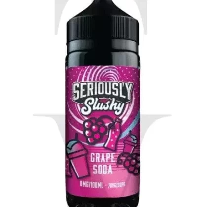 SERIOUSLY SLUSHY GRAPE SODA SHORTFILL E-LIQUID BY DOOZY VAPE