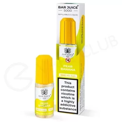 Pear Banana Nic Salt E-Liquid by Bar Juice 5000 - Ecigpremium
