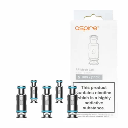 ASPIRE AF MESH COILS Pack Of 5 Mesh 0.6ohm ( For Aspire Flexus)