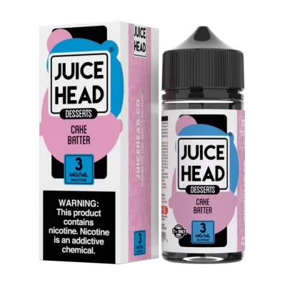 Juice Head Desserts - Cake Batter - 100ML E-Liquid - 3MG