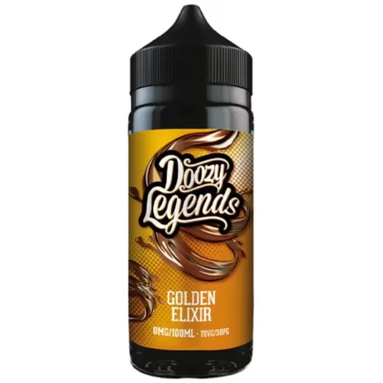 Golden Elixir Shortfill E-Liquid Legends Series by Doozy Vape Co (100ml) - 0mg