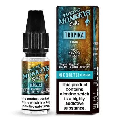 Twelve Monkeys Tropika Nic Salt E-Liquid - 20mg
