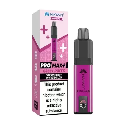 Hayati Strawberry Watermelon Pro Max+ 6000 Prefilled Vape Kit
