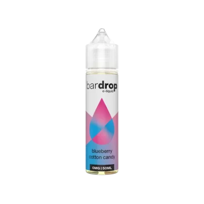 Blueberry Cotton Candy Shortfill E-Liquid by Bar Drop 50ml - Eliquidsupply