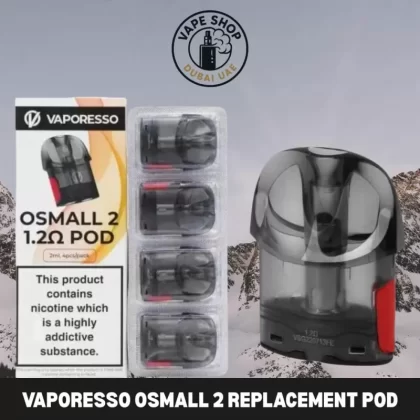 VAPORESSO Osmall 2 Replacement Pod Cartridge (4 PCS) in Dubai, UAE - Vapeshopdubaiuae