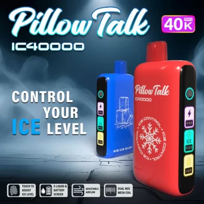 Pillow Talk Ice Control IC40K Disposable Device - 40000 Puffs
