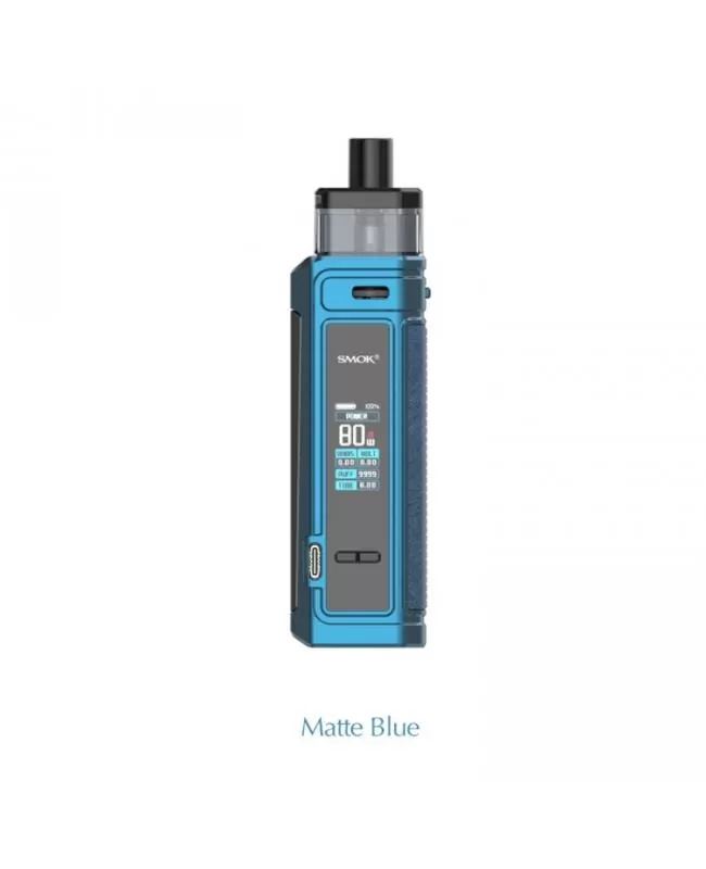 Smok G Priv Pod Kit - Matte Blue - Image 3