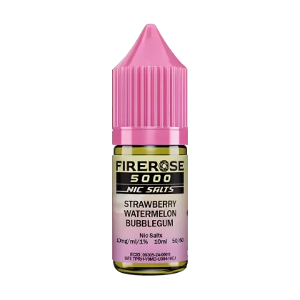 Strawberry Watermelon Bubblegum Nic Salt by ELUX Firerose - 20mg - Vape Product (62F9F4)