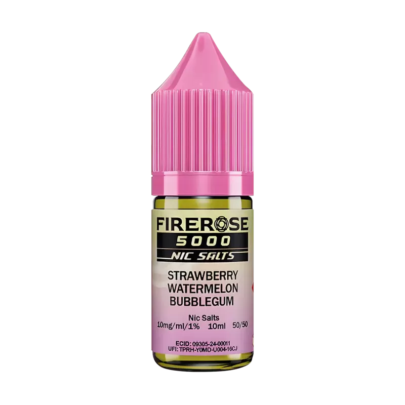 Strawberry Watermelon Bubblegum Nic Salt by ELUX Firerose - 20mg - Vape Product (62F9F4)
