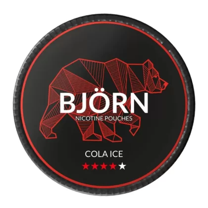 Woreczki nikotynowe Bjorn 18mg – Cola Ice Snus AKCYZA