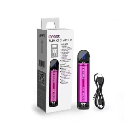 Efest Slim K1 Battery Charger - Vapecraftinc