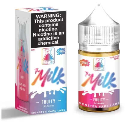 The Milk Salt Nic by Monster Premium E-Liquid 30ml - Milk Cinnamon / 48mg