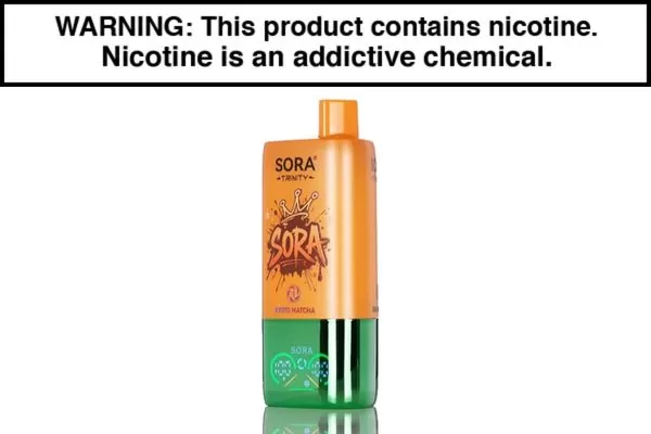SORA TRINITY DISPOSABLE VAPE – 60,000 PUFFS - Blue Razz Ice / Mexico Mango / Strawberry Banana, Cool Mint / Icy Mint / Miami Mint - Image 3
