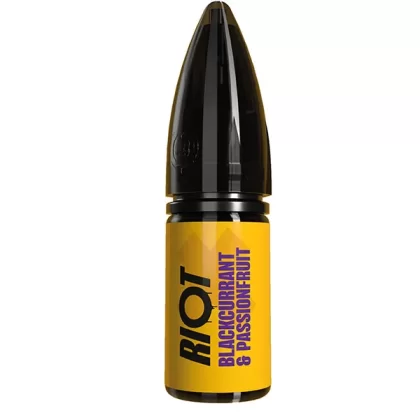 Blackcurrant Passionfruit Riot X Nic Salt E-Liquid