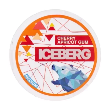 Cherry Apricot Gum Nicotine Pouches by Iceberg - Ecigdepot