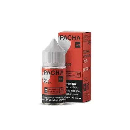 Icy Mango Nicotine Salt by Pacha Syn - Size#30ml~Nicotine#25MG>50MG