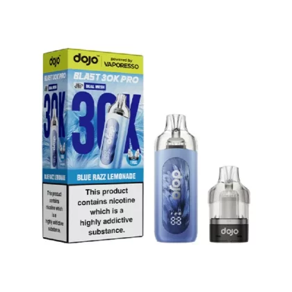 Vaporesso Dojo Blast 30K Pro Prefilled Pod Kit Blue Razz Lemonade