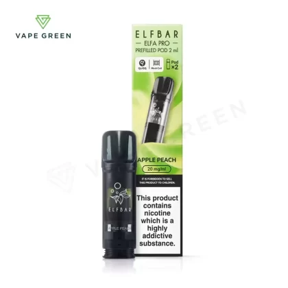 Apple Peach Prefilled Pods by Elf Bar Elfa Pro