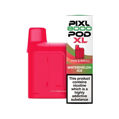 Watermelon Ice Pixl 8000 Refill Pack - 20mg - Vape Product