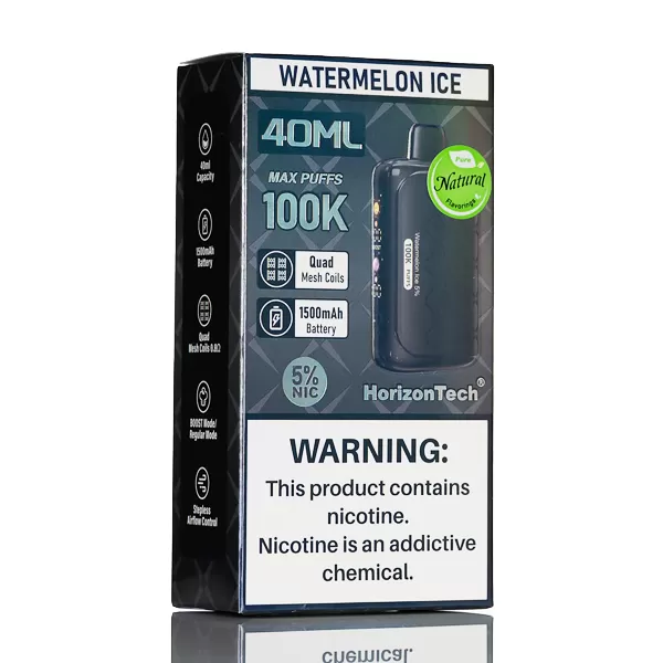 HorizonTech 100K 100000 Puffs Disposable Vape - 40mL - Mango Slush - Image 2
