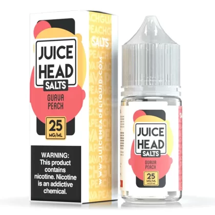 JUICE HEAD SALTS – GUAVA PEACH 30ML - Vape Product, Vape Product (CDF99C)