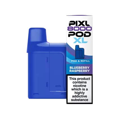 Blueberry Raspberry Pixl 8000 Refill Pack - Vapeshop Co
