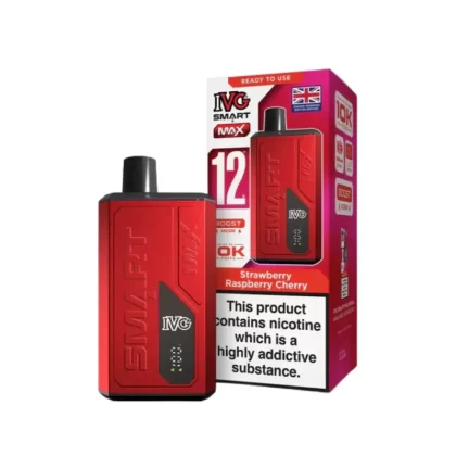 IVG Smart Max Pod Vape Kit 10000 Puffs - Fizzy Cherry