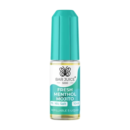 Fresh Menthol Mojito Nic Salt by Bar Juice 5000 - 20mg - Vape Product (B3EF4D)