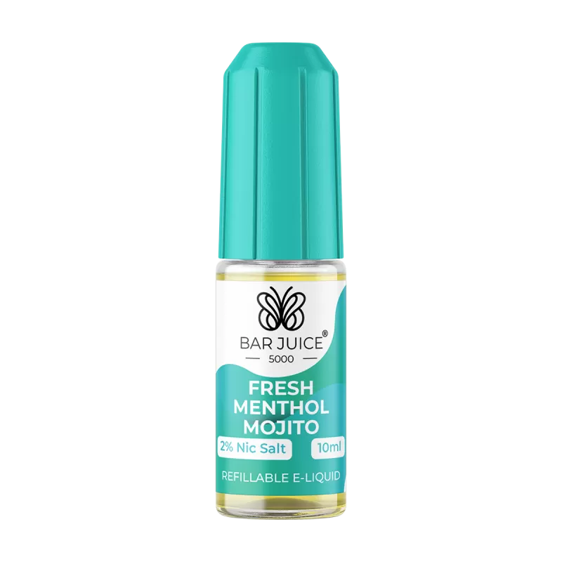 Fresh Menthol Mojito Nic Salt by Bar Juice 5000 - 20mg - Vape Product (B3EF4D) - Image 2