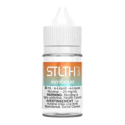 STLTH Salt Nic E-Liquid – Juicy Peach Ice 30ml