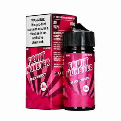 Fruit Monster – Black Cherry – 100mL USA Vape Juice