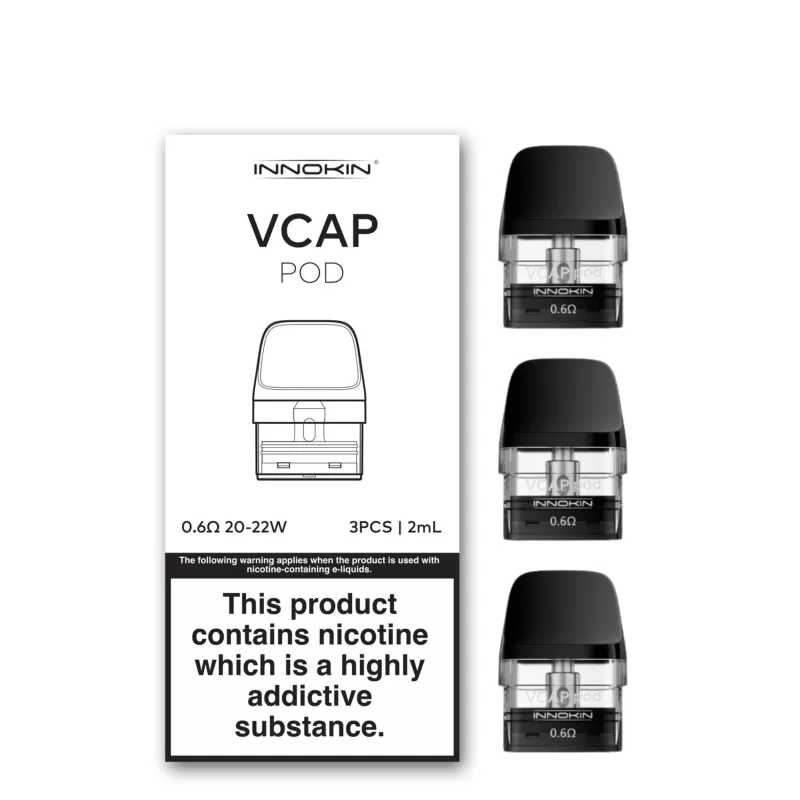 Innokin VCAP Replacement Pods – 3 Pack - Vape Co