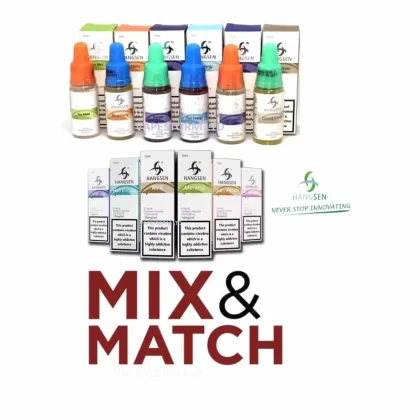 10x Hangsen 3mg E Liquid ONLY! – Mix And Match 10ml TPD - Vapestorm Co