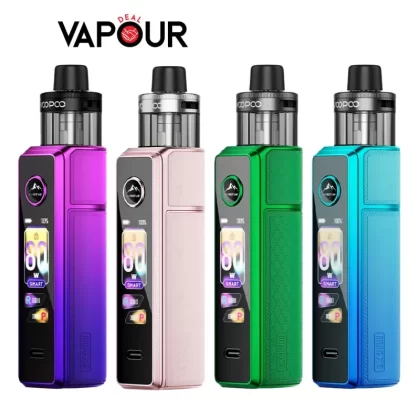 VooPoo Drag X3 Vape Kit - Glow Pink