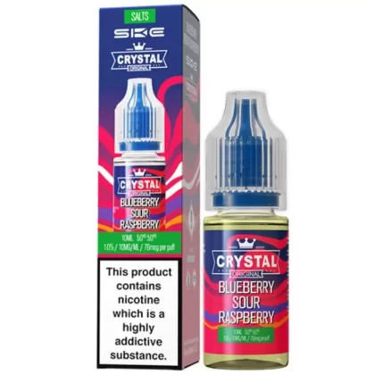 Blueberry Sour Raspberry Nic Salt E-Liquid Original Series by SKE Crystal (10ml) - 10mg