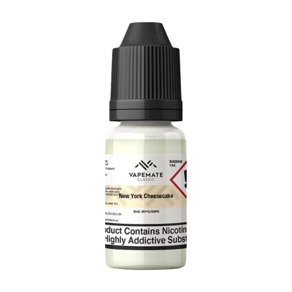 Vapemate Classic New York Cheesecake 10ml - 18mg - Vape Product (9A3A70)