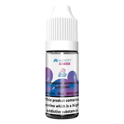 Hayati Pro Max Strawberry Raspberry Blueberry Saltnic Vape Juice - 10mg