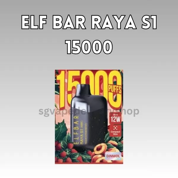 Elf Bar Raya S1 15000 Puffs - Grape Ice