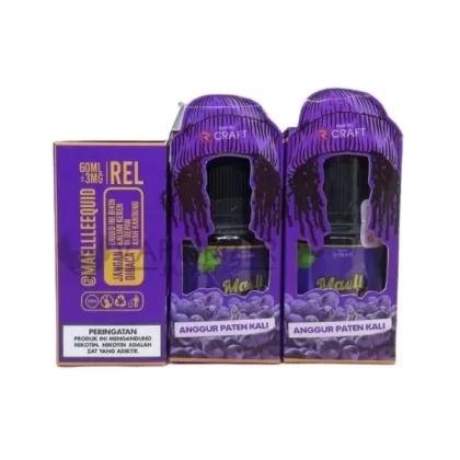 MAELL LEEQUID ANGGUR PATEN KALI 60 ML - 3 mg / 60 ml