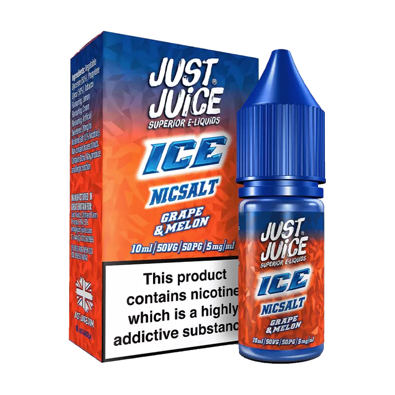 Grape & Melon Ice Nic Salt by Just Juice - 11mg