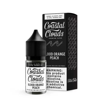 Coastal Clouds Salt Blood Orange Peach eJuice - Vape Product; Vape Product, Vape Product (1A172F)