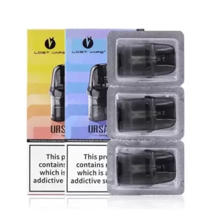 Lost Vape Ursa V2 Replacement Pods - Resistance#0.6ohm>0.8ohm>1.2ohmSingle>Pack