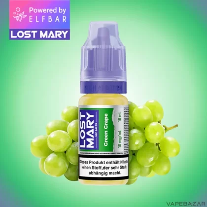 Lost Mary NicSalt – Green Grape - 10mg/ml, 20mg/ml