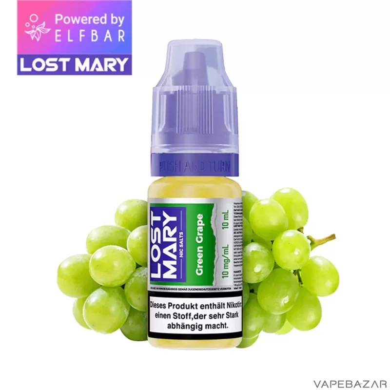 Lost Mary NicSalt – Green Grape - 10mg/ml, 20mg/ml - Image 3