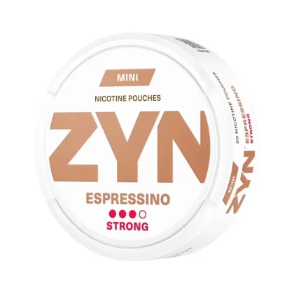 ZYN Espressino Nicotine Pouches - Strength#Strong 6mg (Mini)