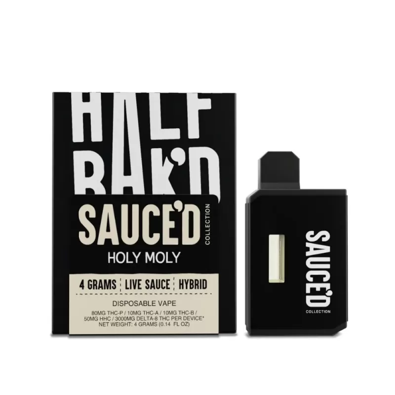 Half Baked THC Blend Disposable Vape – 4g Live Resin - Discountvapepen - Image 3
