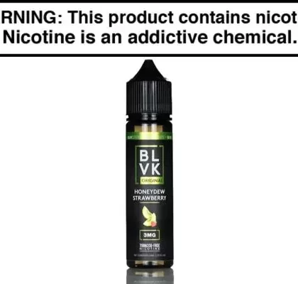 HONEYDEW STRAWBERRY BY BLVK FRUIT E LIQUID 60ML - Vape Product, Vape Product