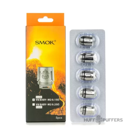 Smok V8 Baby M2 Coils - 0.15 ohm, 0.25 ohm